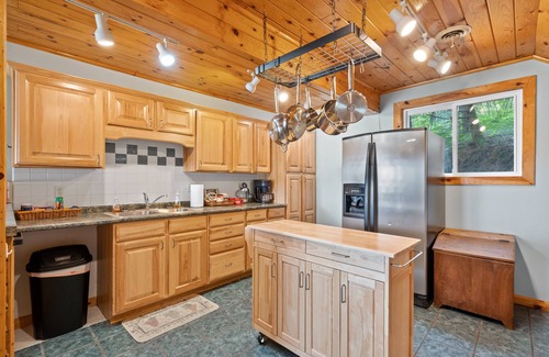 Reed City Cabin | Lakeside Retreat | Hot Tub, Kayak, Arcade, Pontoon