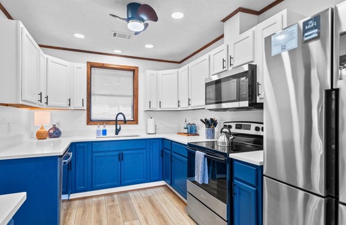 Mid America House | Lakeside Retreat w/Dock, Game Room, Spacious Deck