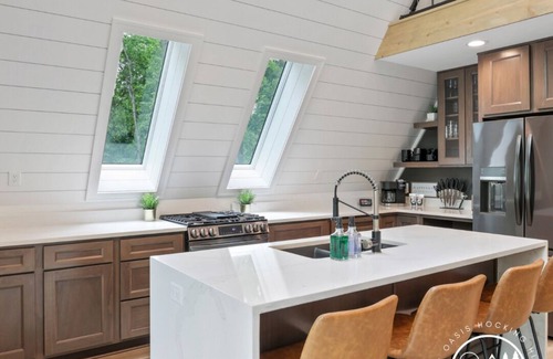 Logan House | Lakeview A-Frame Oasis in Hocking Hills -Sleeps 15