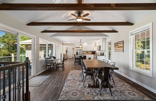 Aspen Hill House | Lakeview Escape – Spacious Retreat with Private Beach & Dock