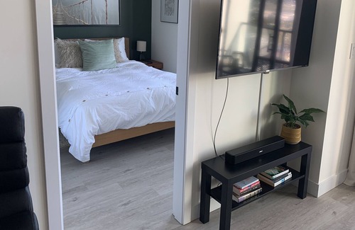 Downtown Kelowna Apartment | Lakeview Oasis! Gorgeous 1-bdrm Sub-penthouse. Sleeps 4