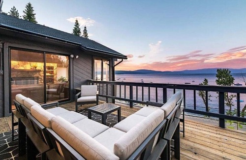 Tahoma House | Lakeview Paradise in Homewood - hot tub - pier - lake access