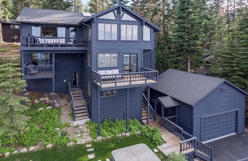 Tahoma House | Lakeview Paradise in Homewood - hot tub - pier - lake access