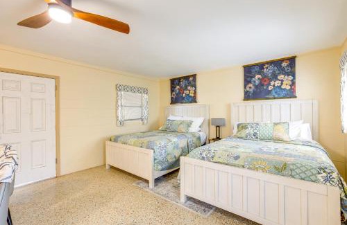 Chiefland Apartment | Lanai and Fire Pit Riverfront Studio in Chiefland!