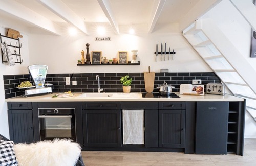 Perros-Guirec Apartment | Lancelot islet, sea view and feet in the water