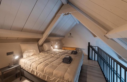 Oud-Alblas Apartment | Landelijke boerderijkamer, dichtbij Kinderdijk