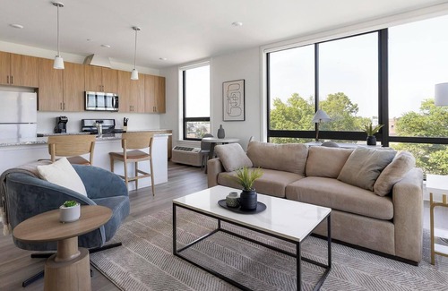 Carteret Apartment | Landing | Beautiful 2BD, Gym, Rooftop Lounge