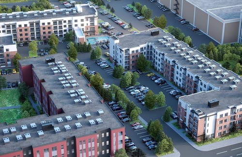 Richmond Apartment | Landing | Chic 1BD, Gym, Clubhouse