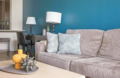 Memorial Apartment | Landing | Chic 1BD, Gym