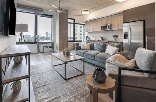 Baileys Crossroads Apartment | Landing | Chic 2BD, Game Room, Gym