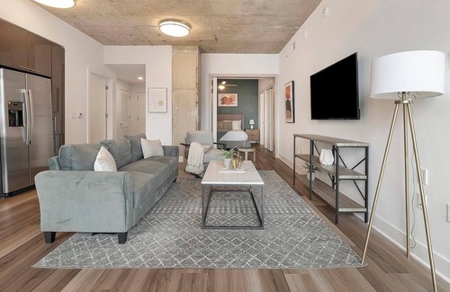 Baileys Crossroads Apartment | Landing | Chic 2BD, Game Room, Gym