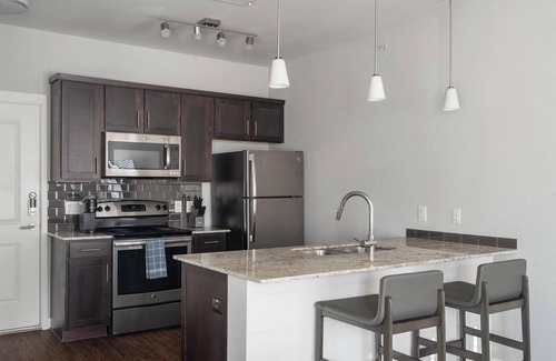 Buda Apartment | Landing | Chic Studio, Clubhouse, Pool