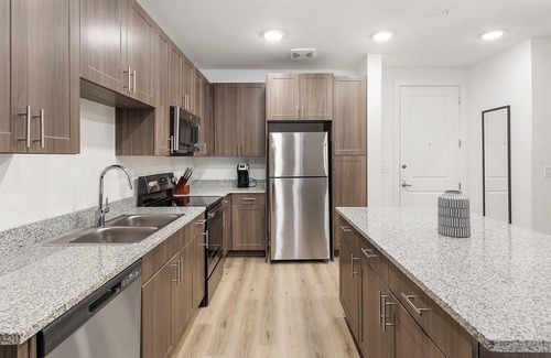 Garland Apartment | Landing | Modern 1BD, Pool, Clubhouse
