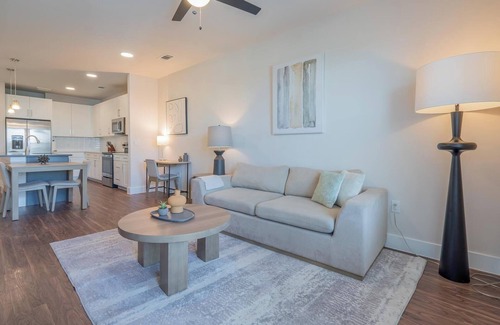 Wetmore Apartment | Landing | Modern 1BD, Yoga Studio, Pool
