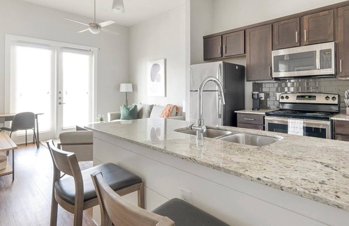 Buda Apartment | Landing | Spectacular 1BD, Clubhouse, Yoga Studio
