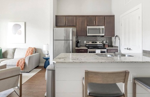 Buda Apartment | Landing | Spectacular 1BD, Clubhouse, Yoga Studio