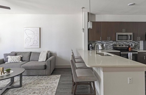 Vickery Meadow Apartment | Landing | Spectacular 1BD, Pool, Gym