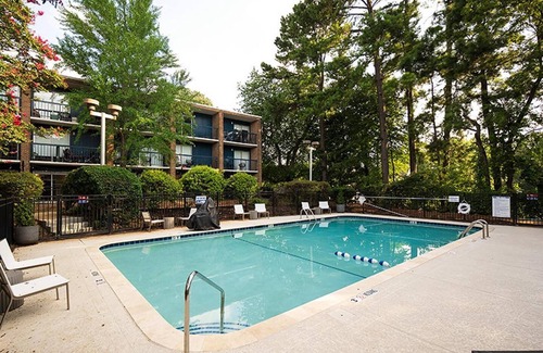 Northeast Raleigh Apartment | Landing | Stunning Studio, Pool, Gym
