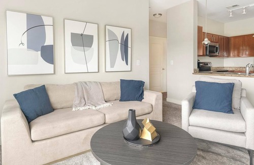 Chillum Apartment | Landing | Stylish 2BD, Pool, Courtyard