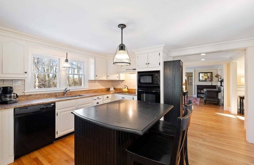 West Barnstable House | Lands End: 059-WB 5+ Acre, Resort-Reunion Estate Sleeps 14 in Two Homes. Large Heated Pool