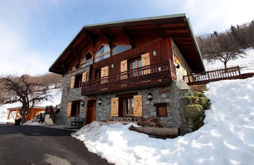 La Plagne-Tarentaise Ski Chalet | Large 4* chalet with terrace and breathtaking view 5 min from the Paradiski area