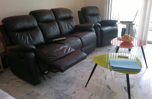 Saint-Laurent-du-Var Apartment | Large 66sqm appartment air conditioning facing the sea,s.pool,50m beach n port