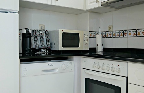 Peniscola Apartment | Large apartment. Front line beach, private parking, bicycles