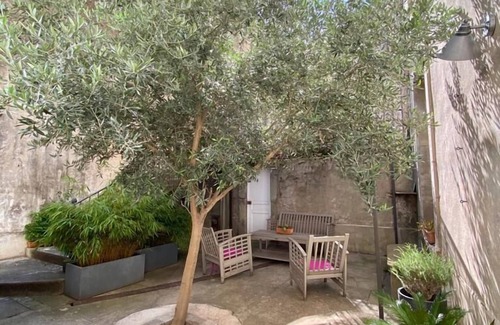 Carcassonne Apartment | Large apartment of character with private courtyard.