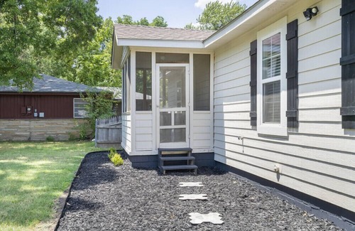 Tulsa House | Large backyard, minutes from Gathering Place