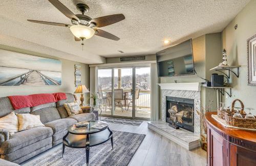 Osage Beach Apartment | Large Balcony with View Lakefront Osage Beach Condo