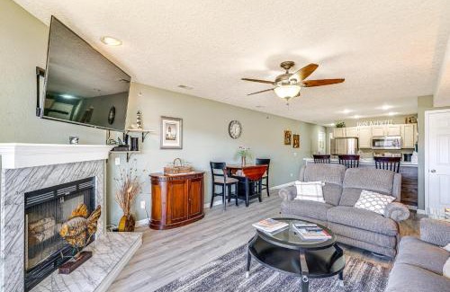Osage Beach Apartment | Large Balcony with View Lakefront Osage Beach Condo