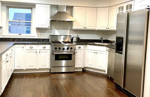 Avon Apartment | Large Bay Head Apartment a block from the beach!