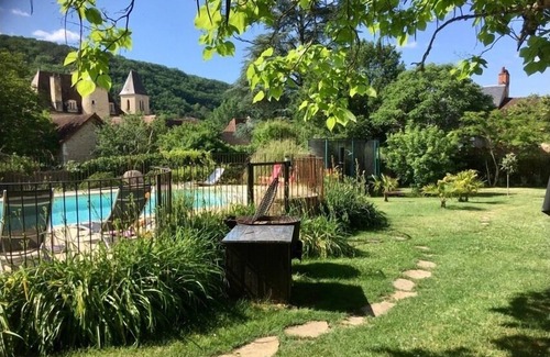 Daglan House | Large, charming house with private, heated, secure swimming pool