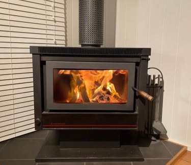 Cowes House | Large Cowes Getaway- Fireplace, Near the Beach