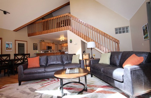Twin Creek Village House | Large Family Friendly home in quiet forested neighborhood with sauna & hot tub.