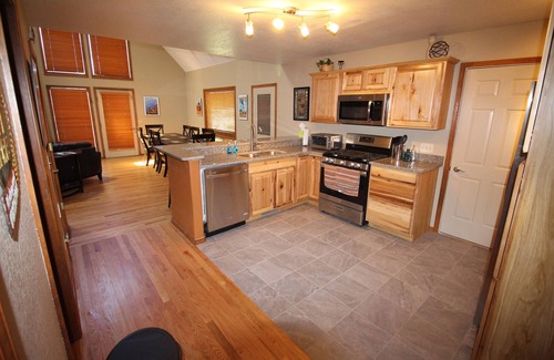 Twin Creek Village House | Large Family Friendly home in quiet forested neighborhood with sauna & hot tub.