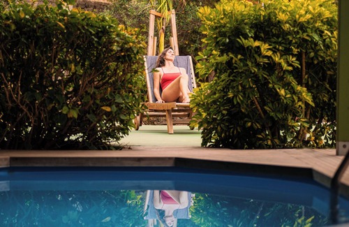 Buen Paso House | Large finca with garden paradise, yoga house and pool. Fantastic sea view!