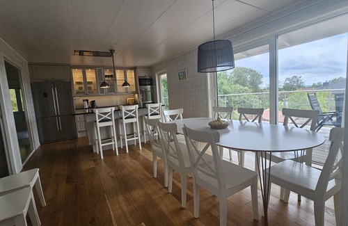 Svanesund Ski Chalet | Large house with sauna, playground and close to the beach in Svanesund | SE09140