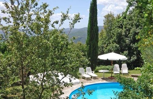 Bivio Lugnano Villa | Large independent villa with pool: privacy, absolute quiet and sweeping views.