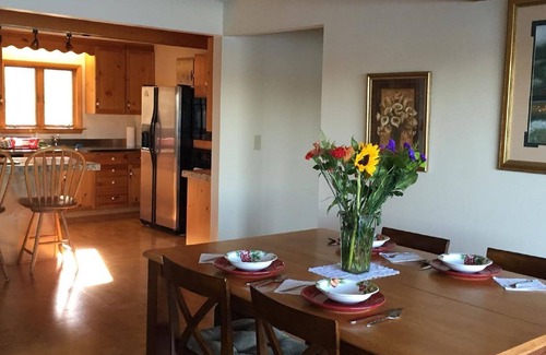 Mayfield House | Large Lakefront House 20 Minutes from Downtown Traverse City ~ Includes pontoon.