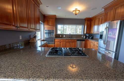 Lincoln City House | Large Lakefront Home only steps from D Beach! Bring grandma-we have an elevator!