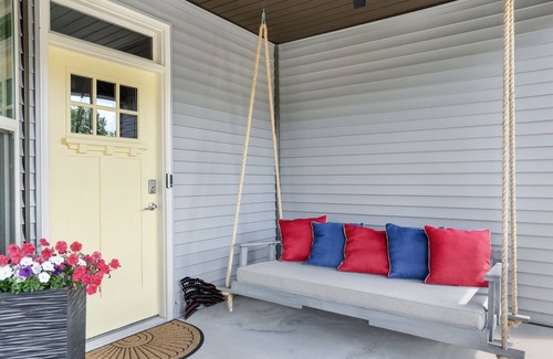 Fountain Inn House | Large luxe home with gorgeous outdoor spaces and hot tub