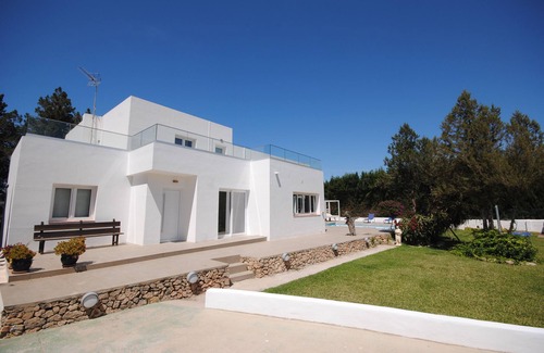 Sant Antoni de Portmany Villa | Large Modern Villa, Private Pool & Garden, Close to San Agustin & San Antonio