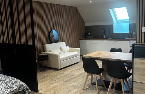 Hardelot-Plage Apartment | Large modern 40 m² loft-style studio just 50 metres from the beach!