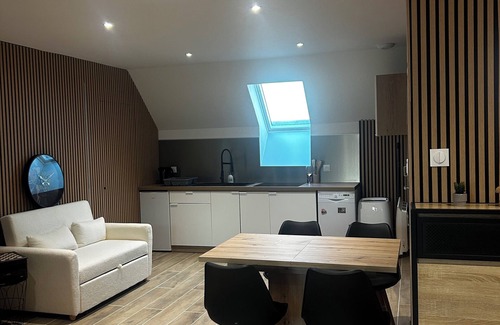 Hardelot-Plage Apartment | Large modern 40 m² loft-style studio just 50 metres from the beach!