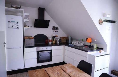 Odense House | Large Odense Home w/Rooftop Terrace, 2 Kitchens & Free Parking