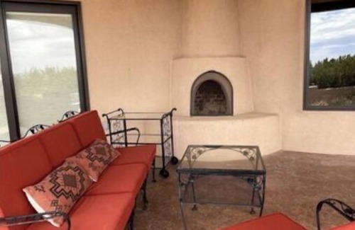 Lamy House | Large private, high end home with sweeping views on 13 acres.