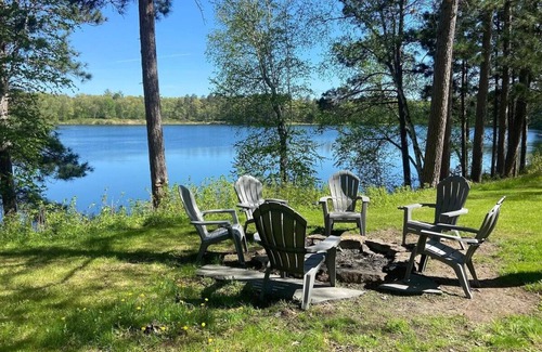 Crosslake Cabin | Large Private Lake Front Home w/space to entertain