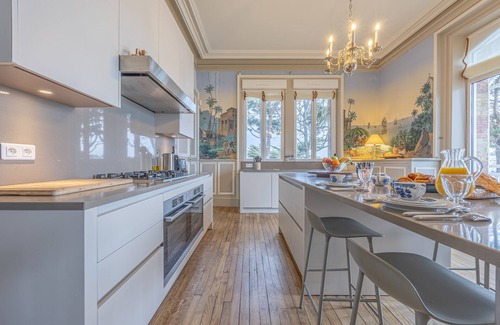 Dinard Villa | Large Seafront Family House with private beach access