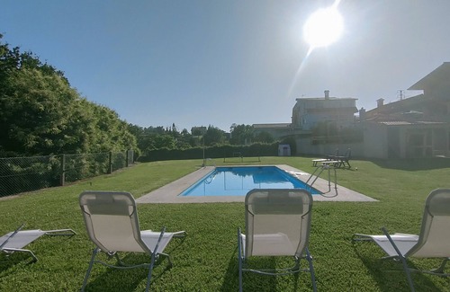 Vigo House | Large semi-detached house with pool in Vigo. Beach at 9min
